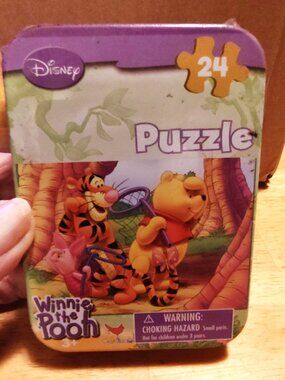 ***SOLD*** Vintage Winnie the Pooh Tigger Mini Puzzle Cardinal Disney Jigsaw